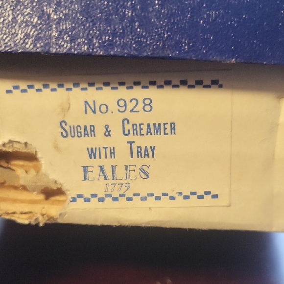 Source Unknown Silver Sugar and Creamer Set - Picture 5 of 5